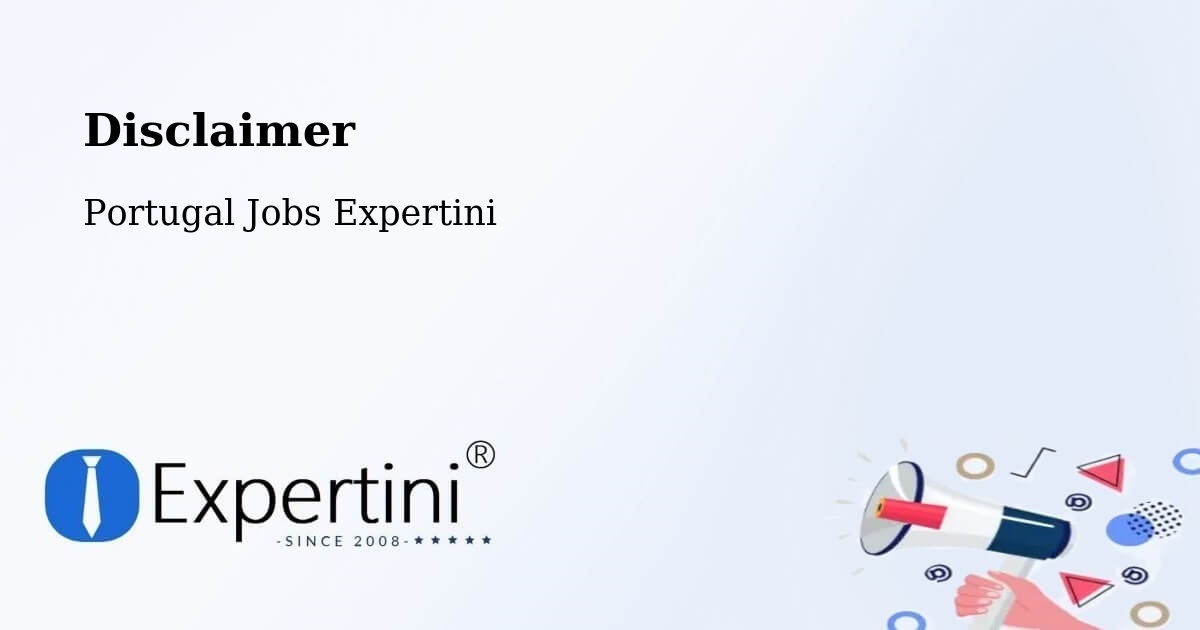 Disclaimer – Rio Meão - Portugal Jobs Expertini