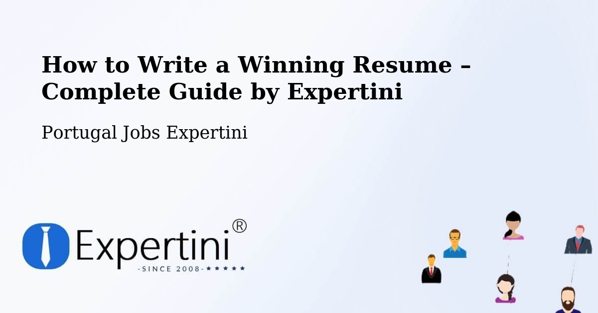 Resume Writing Guide for Job Seekers – Rio Meão - Rio Meão, Portugal Jobs Expertini